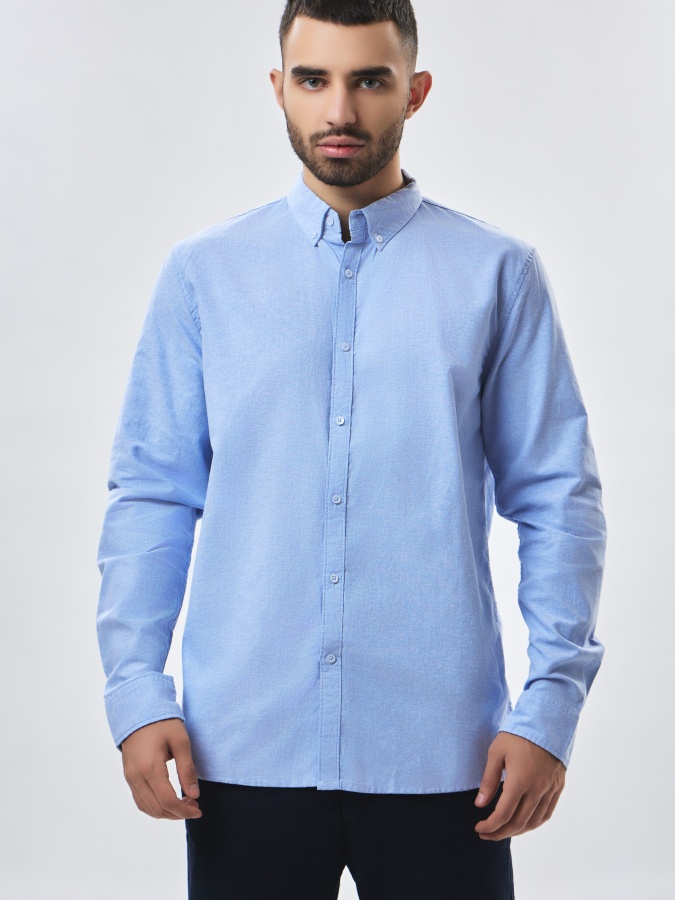 Рубашка длинный рукав Blue XXL AW23CA2N-19-19144