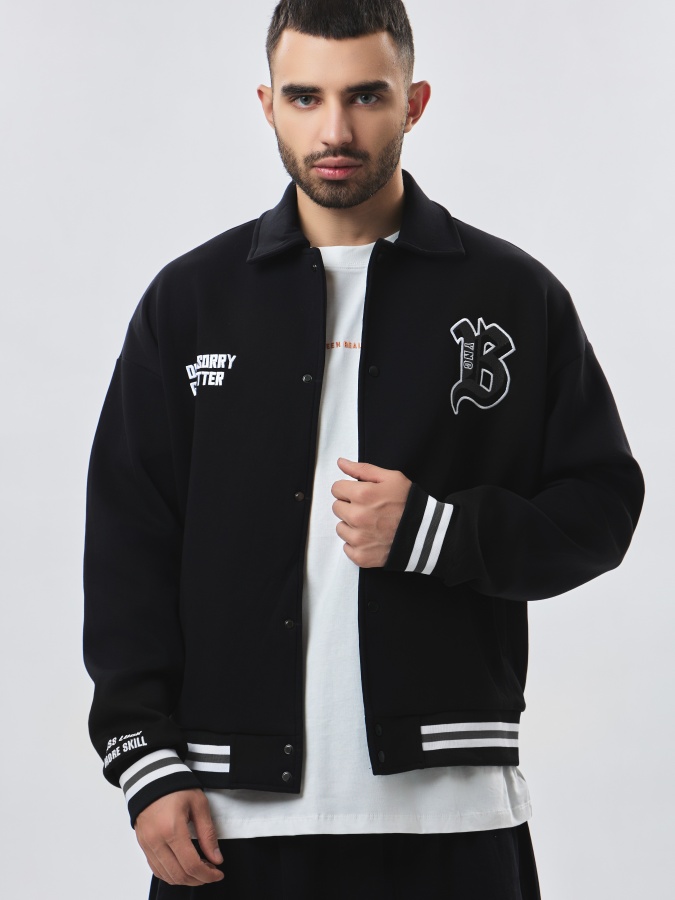 Ветровка короткая длина Black L AW23CA1N-27-19073