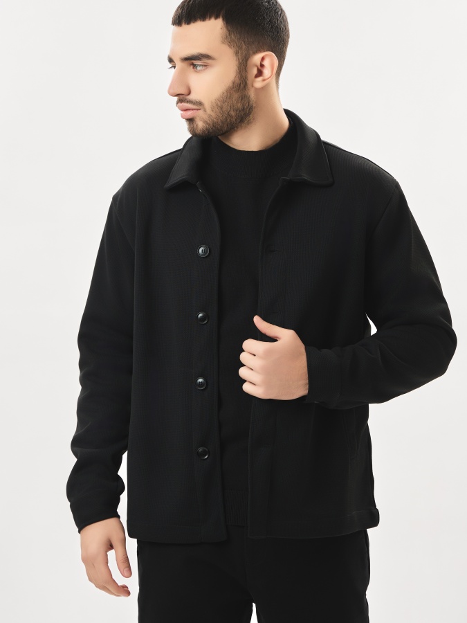 Ветровка короткая длина Black XL AW23CA1N-27-19047