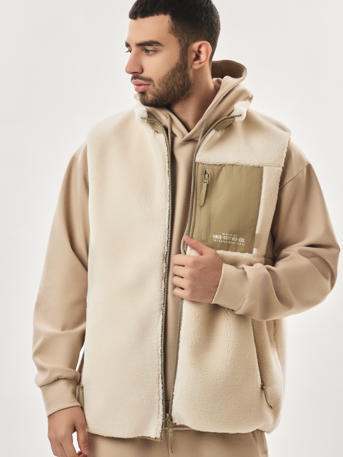 Жилетка короткая длина Whisper White S AW23CA1N-32-19076