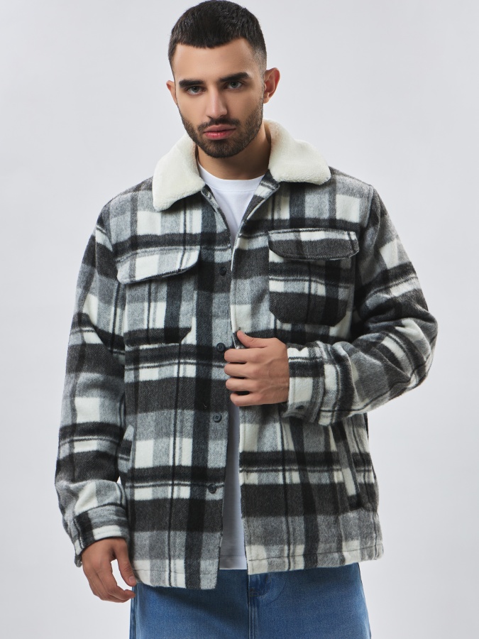 Пальто короткая длина Black L AW23CA1N-35-19087