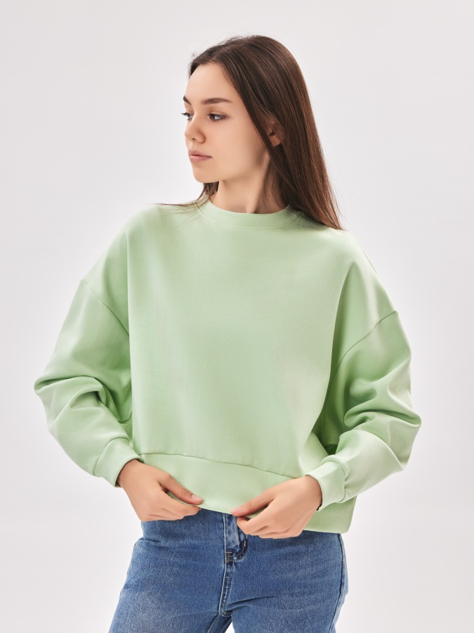 Женский свитшот Menthol L AW23WBA-52006
