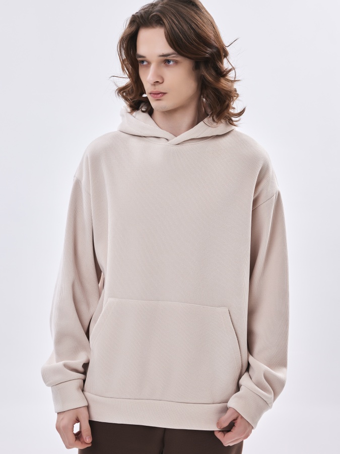 Толстовка короткая длина Whisper White L AW23CA2N-2-19222
