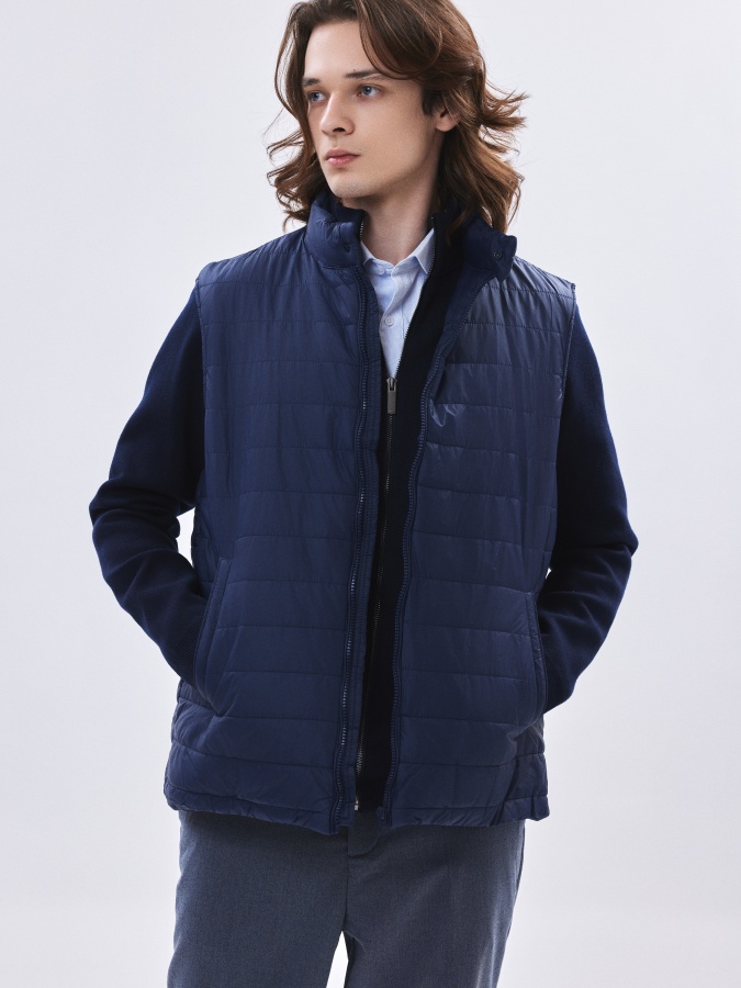 Жилетка короткая длина Navy XL AW23CA1N-32-19030