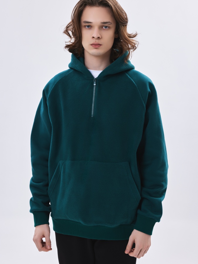Толстовка короткая длина Green S AW23CA2N-2-19211