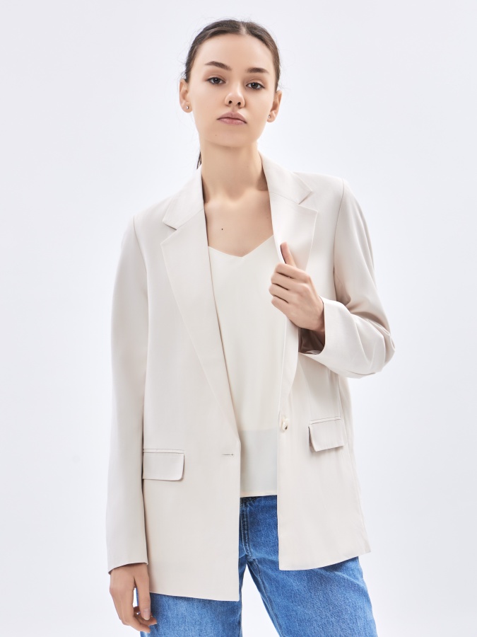 Ayollar ko'ylagi uzun qisma Whisper White L  AW23WES-21010