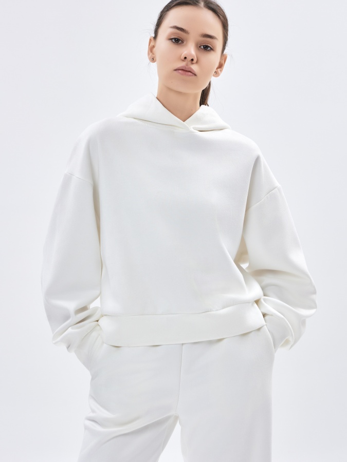 Oq L ayollar hoodie  AW23WBA-52055
