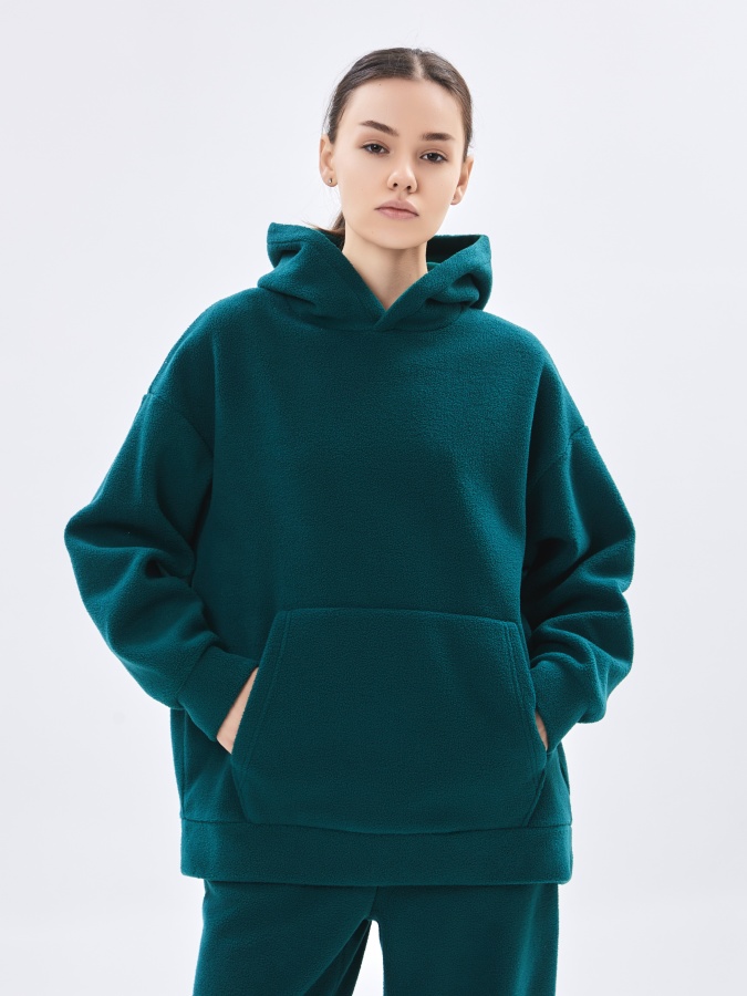 Dark Green M ayollar hoodie  AW23WBA-52064