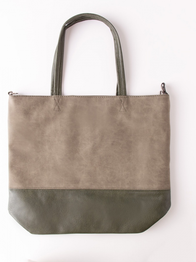 Женская сумка плечевая Khaki 1 AW23W-41009