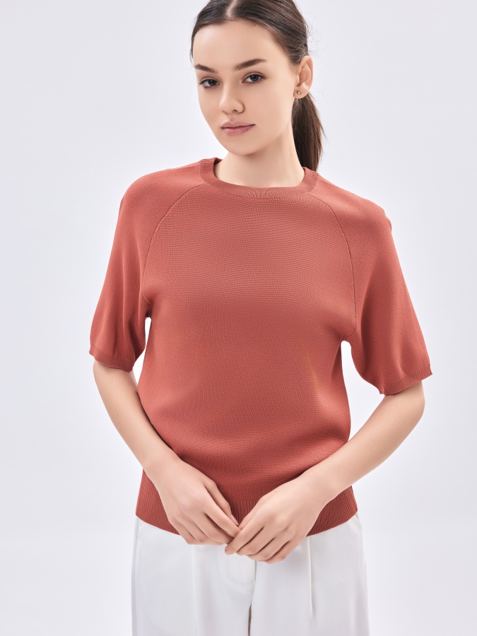 Ayollar jumper qisqa qisma Ginger S  AW23WKN-30017