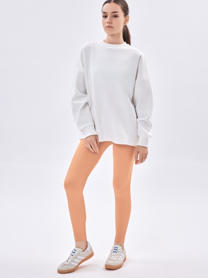 Orange m ayollar leggings  SS23WES353