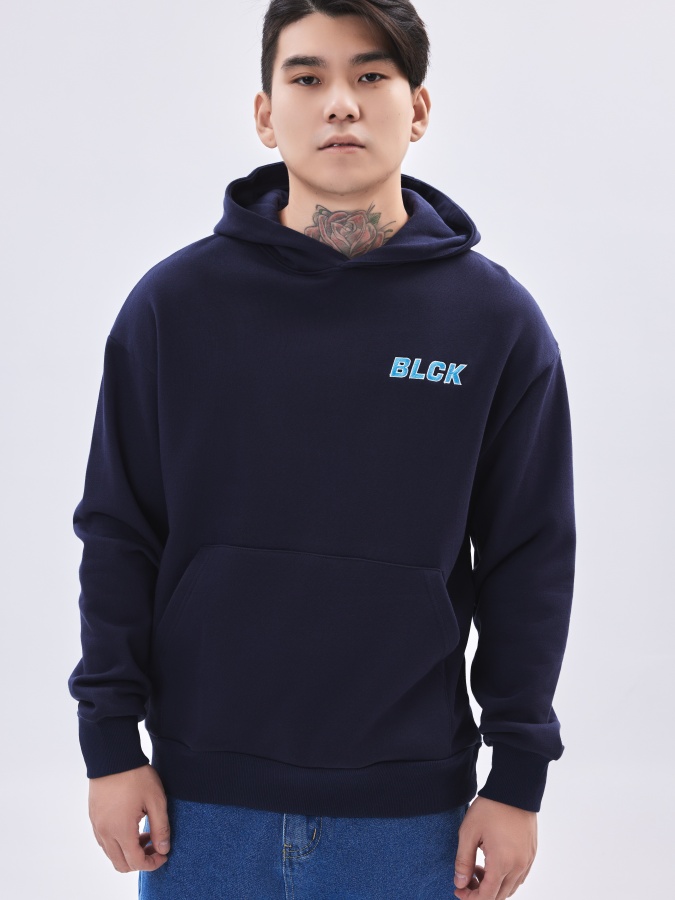 Sweatshirt qisqa uzunligi Navy L AW23CA2N-2-19443