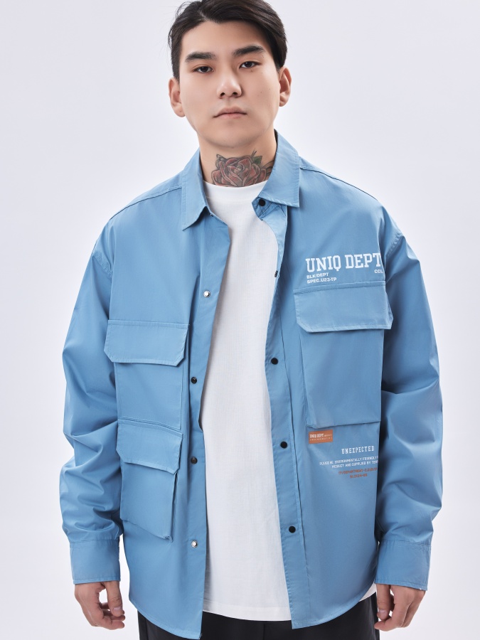 Рубашка длинный рукав Blue XL AW23CA2N-19-19024