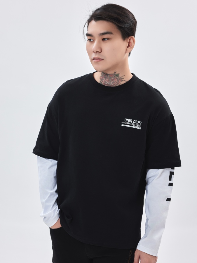 Футболка длинный рукав Black XL AW23CA2N-25-19263