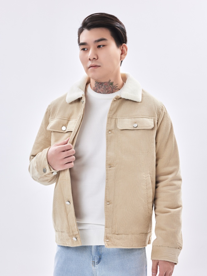 Куртка короткая длина Beige XL AW23CA1N-12-19074