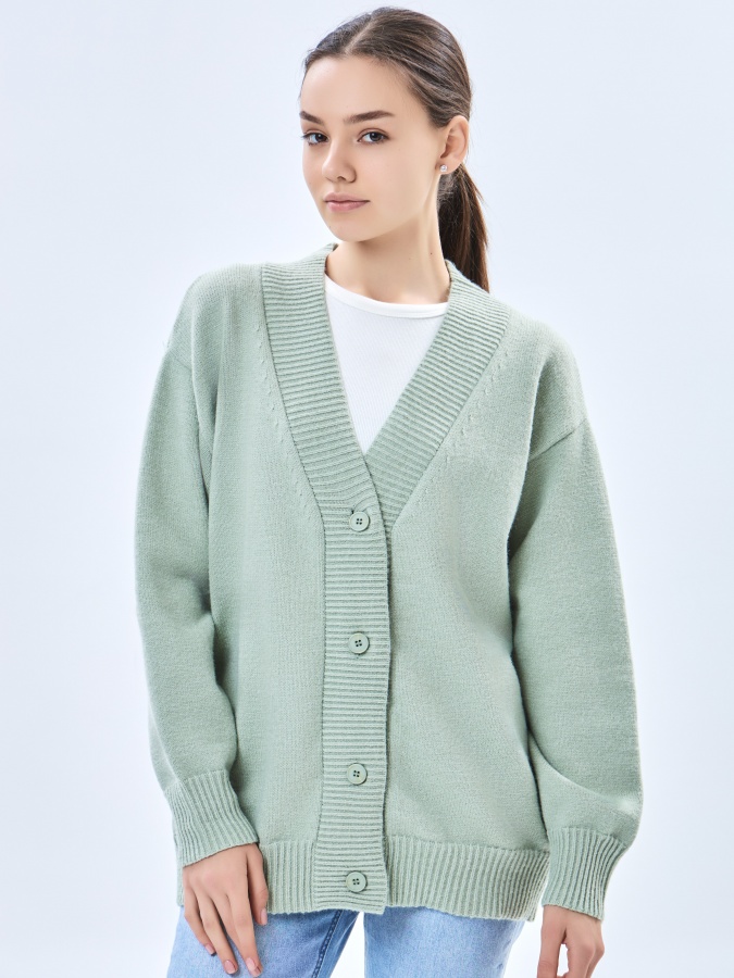 Menthol s ayollar kardigan  AW23WKN-30043