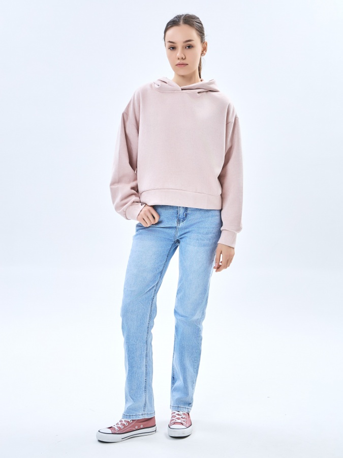 Pushti S ayollar hoodie  AW23WBA-52055