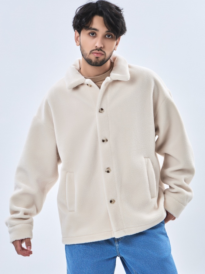 Qo'y terisining qisqa uzunligi Whisper White L  AW23CA1N-31-19405