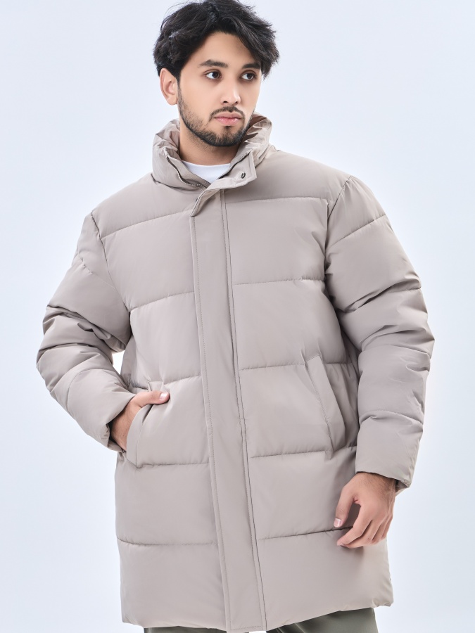 Куртка длинная длина Beige L AW23CA1N-12-19459