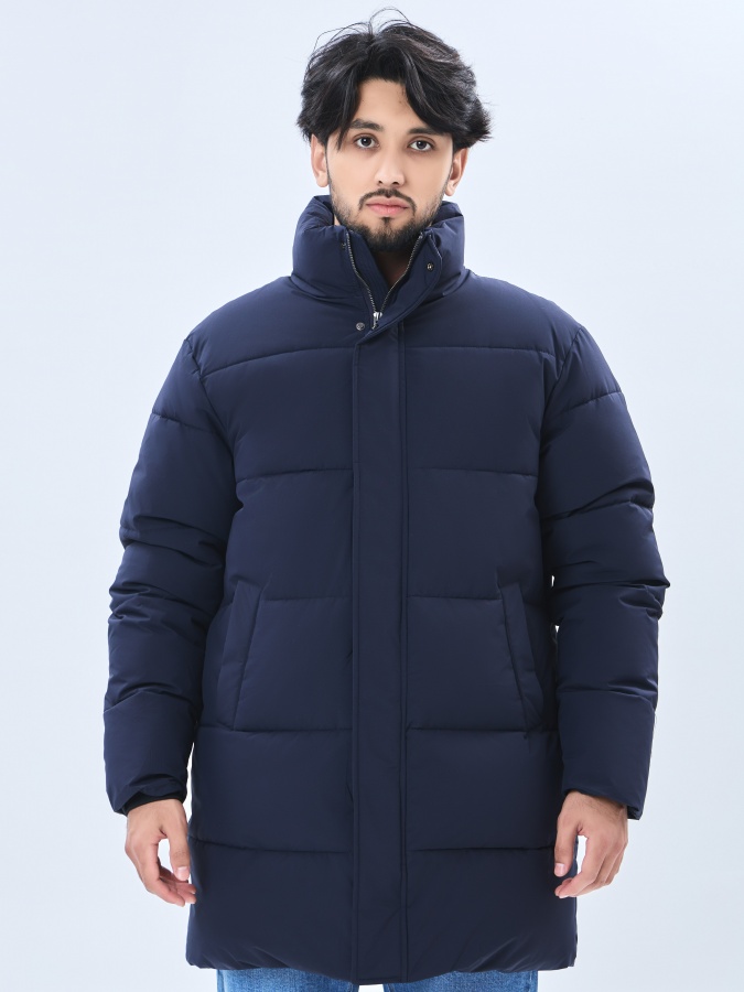Navy XXL uzun ko'ylagi  AW23CA1N-12-19459