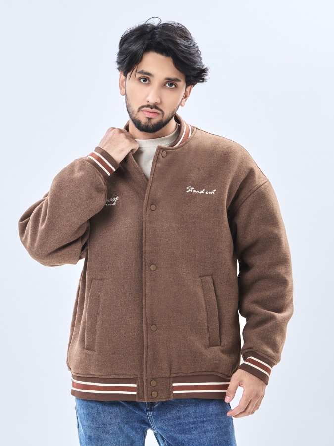 Пальто короткая длина Brown S AW23CA1N-35-19701
