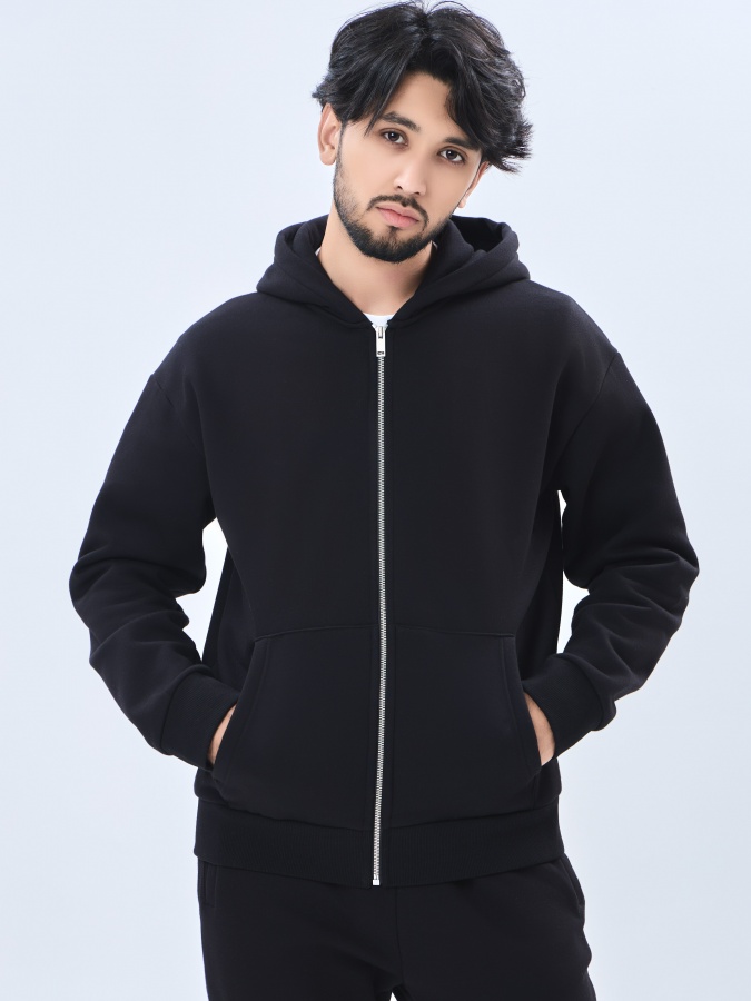 Олимпийка короткая длина Black M AW23CA2S-34-19195