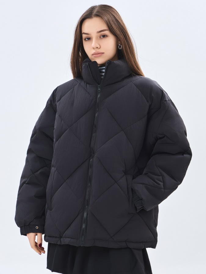 Женская куртка короткая длина Black L AW23WBA-52057