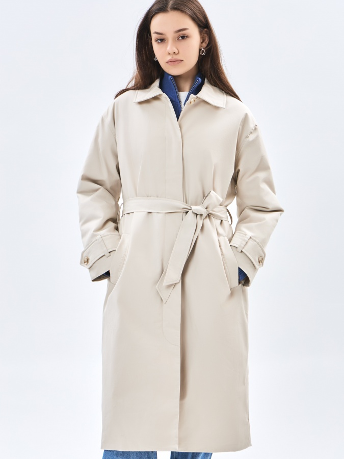 Ayollar plashi o'rtacha uzunligi Whisper White XL AW23WES-21087