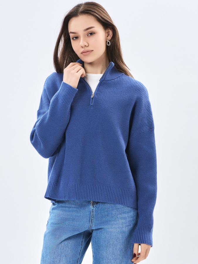 Moviy m ayollar sviteri  AW23WKN-30001