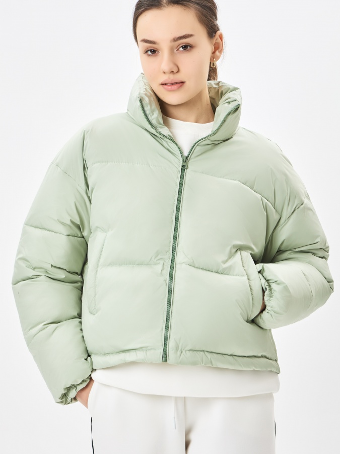 Женская куртка Green L AW23WBA-52106