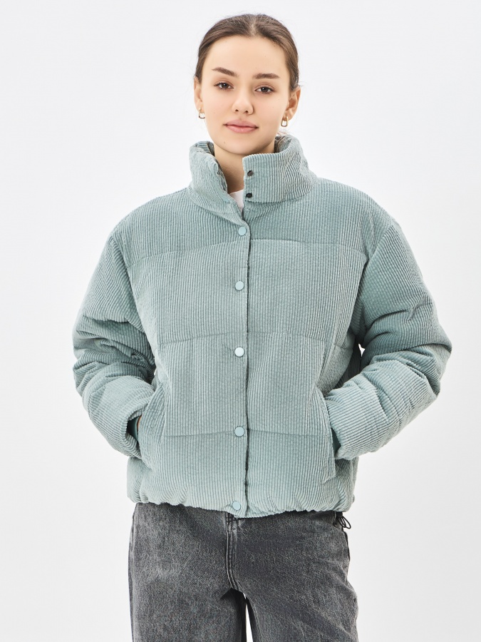 Ayollar ko'ylagi qisqa uzunligi Menthol S AW23WBA-52105