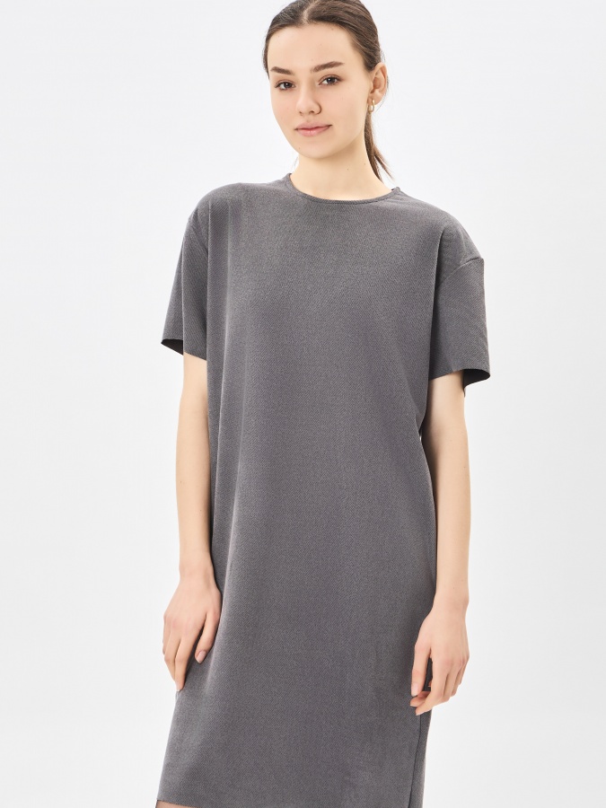 Ko'ylak qisqa yengli Dark Grey L  AW23WYN-24015