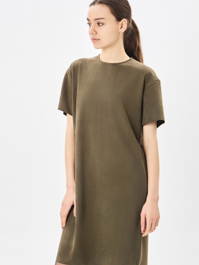 Платье короткий рукав Beige XL AW23WYN-24015