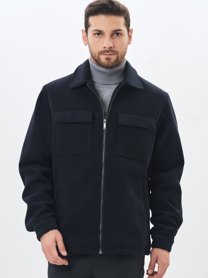 Palto qisqa uzunligi Navy XL  AW23CA1N-35-19394