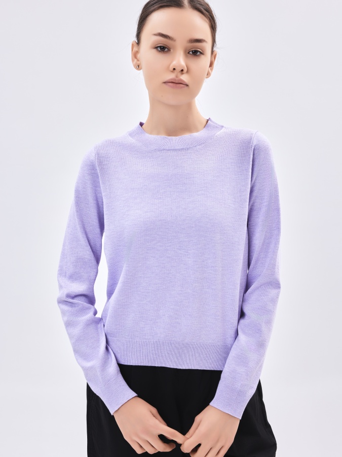Lilac XL ayollar jumper uzun qisma  AW23WKN-30042