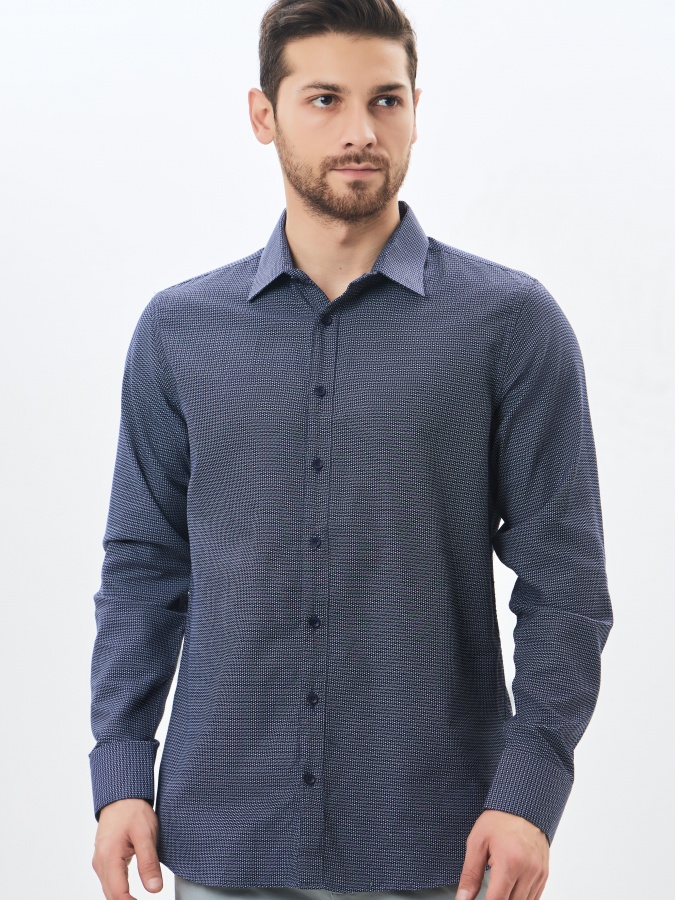 Рубашка длинный рукав Navy L AW23CL2N-19-18759
