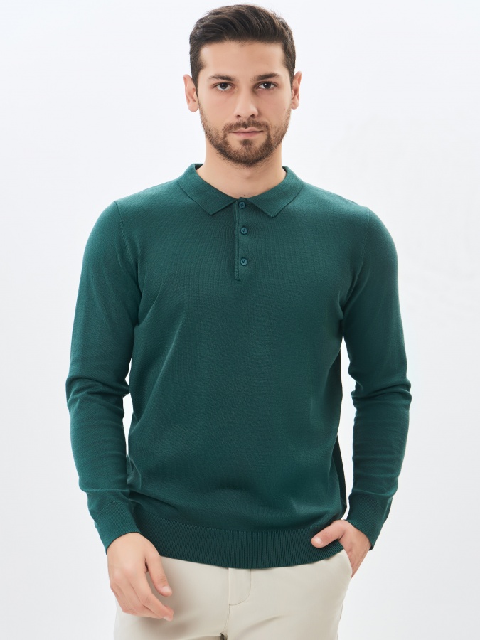 Jumper uzun yengli yashil XXL  SS24BS2-29-19770