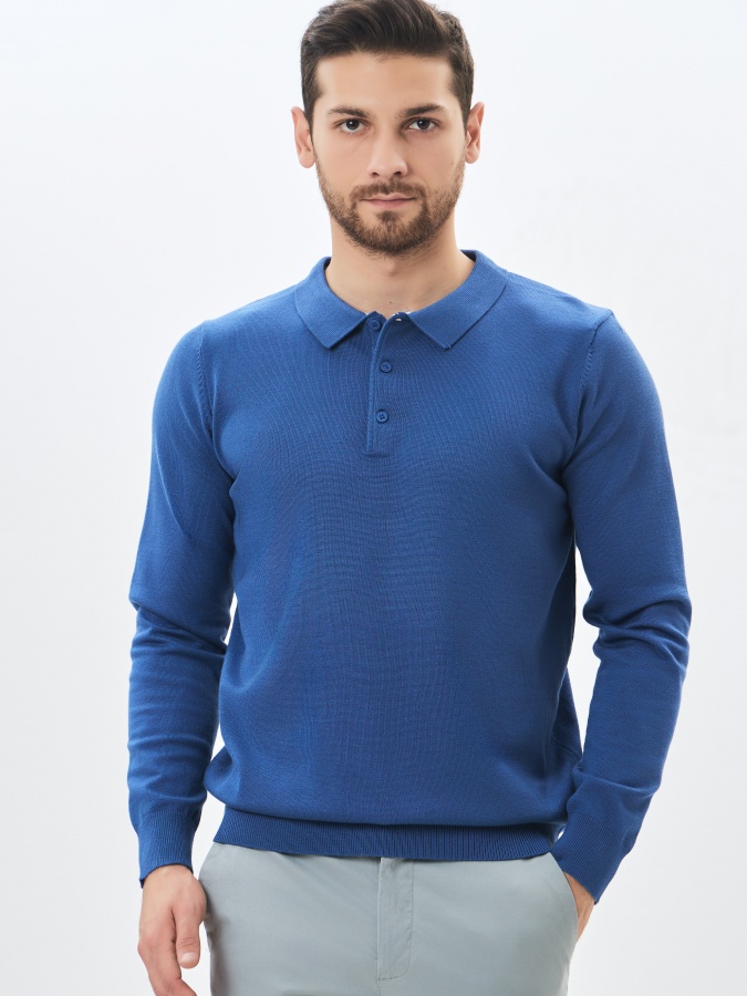 Джемпер длинный рукав Blue XXL SS24BS2-29-19770