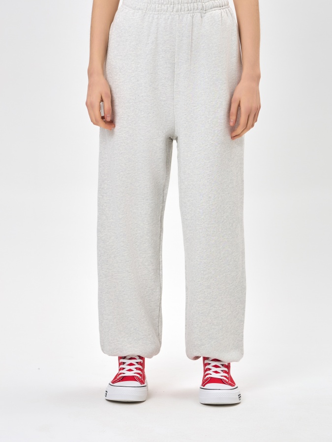 Light Grey M ayollar joggerlari  SS24WES-21123