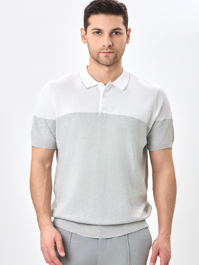 Jumper qisqa qisma oq S  SS23CA2N-29-12521