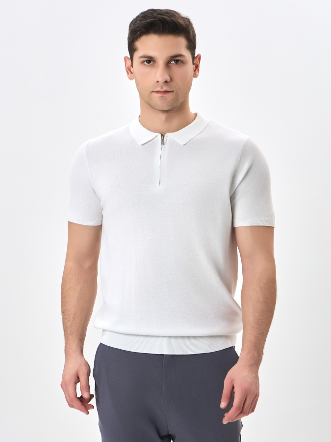 Jumper qisqa qisma oq S  SS24BS2-29-19842