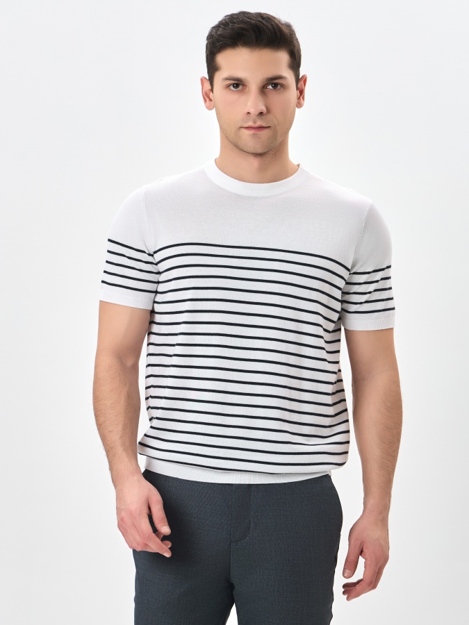 Jumper qisqa qisma Navy S  SS24CR2-29-19946