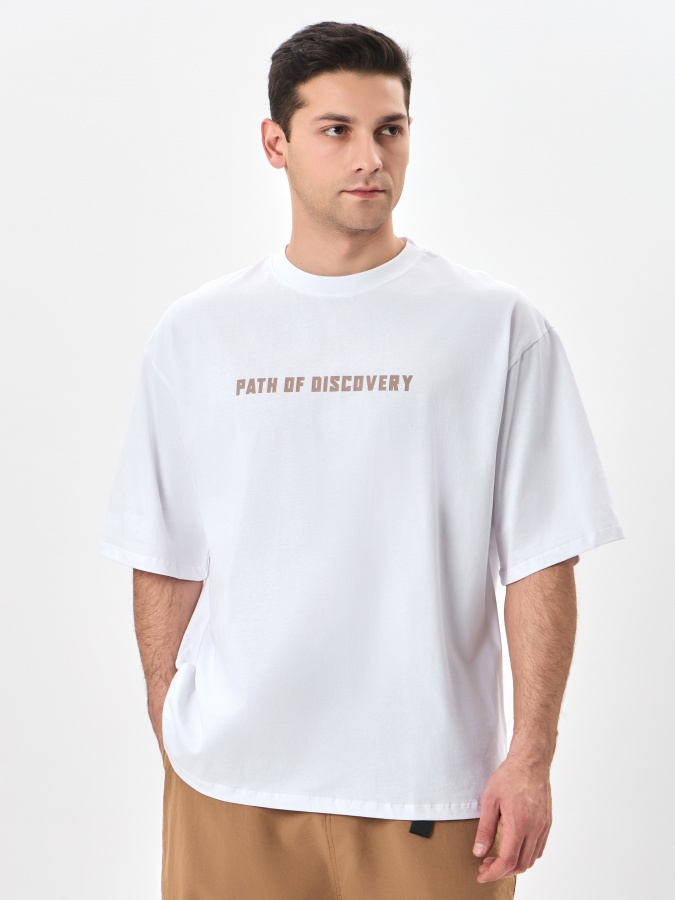 Футболка короткий рукав White XL SS24CL2-25-20017