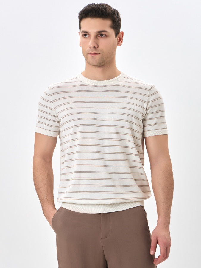 Jumper qisqa qisma Whisper White S  SS24CR2-29-20042