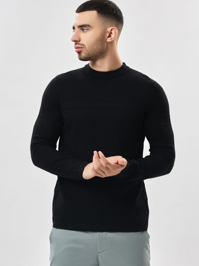 Qora XL jumper uzun qisma  AW22CA2N-20-12131