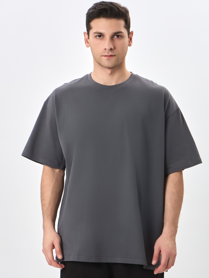 Футболка короткий рукав Dark Grey M SS24CA2N-25-19684