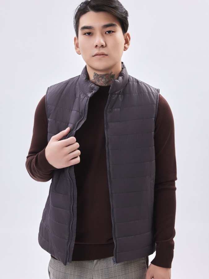 Жилетка короткая длина Dark Grey S AW23CA1N-32-19030