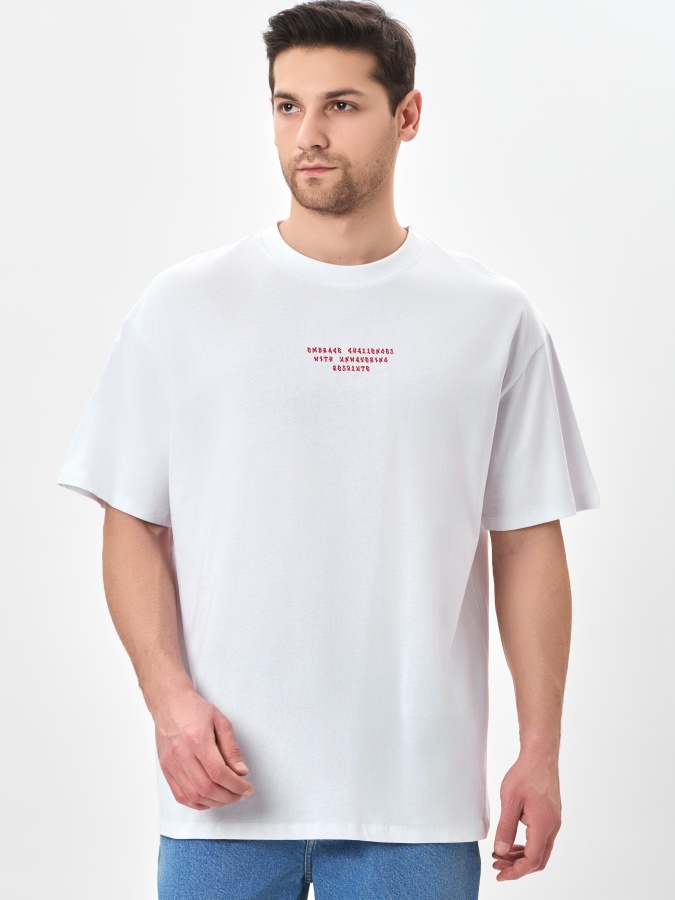 Футболка короткий рукав White XXL SS24CR2-25-20244