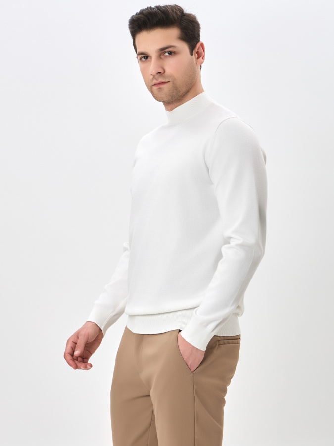 Джемпер длинный рукав White M AW23CA2N-29-18726