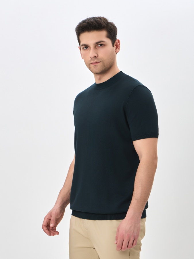 Jumper Green M qisqa qisma  SS24BS2-29-19896